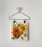 Hand Felted Nasturtium Textile Artwork  - Image 9