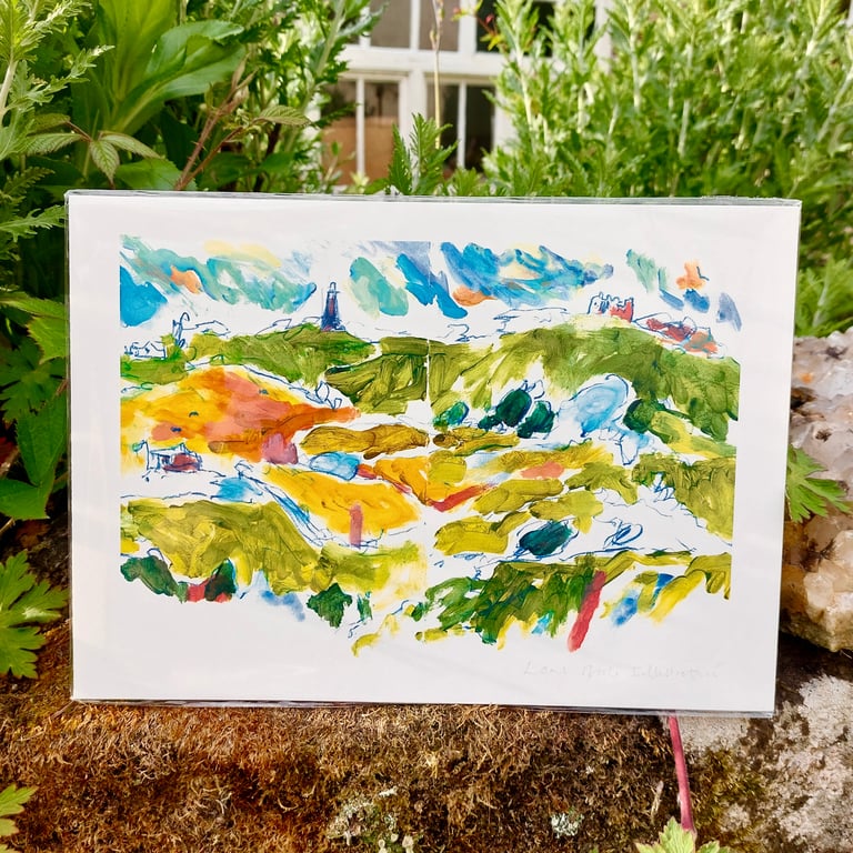 A4 Carn Brea Castle Cornwall