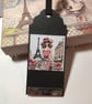 Paris Fashion Girl Gift Tags - Handmade Glamour, Set of 4 - Image 2