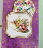 'The Tea Garden' Floral Journal-Treasured Memories Book. Memory Journal - Image 8