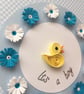 Baby boy quilled card - Image 3