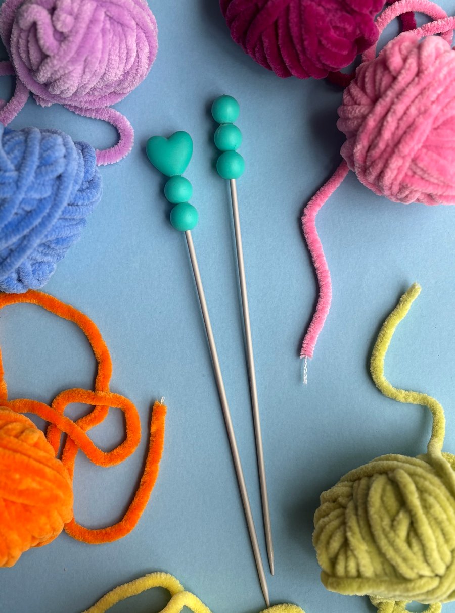 Amigurumi Sticks - Teal - 