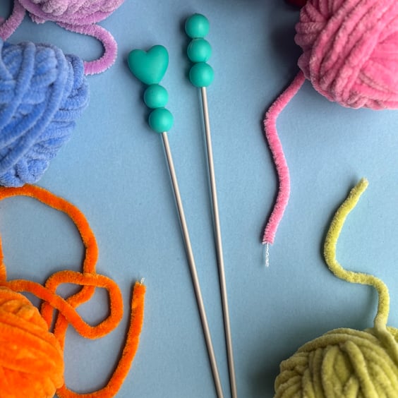 Amigurumi Sticks - Teal - 