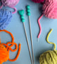 Amigurumi Sticks - Teal -  - Image 1