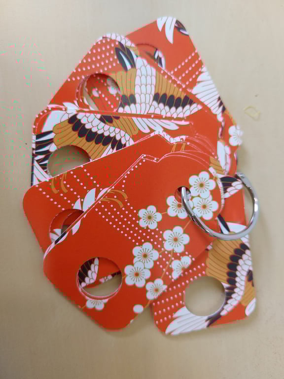 Embroidery Floss Drops Organiser Japanese Pattern