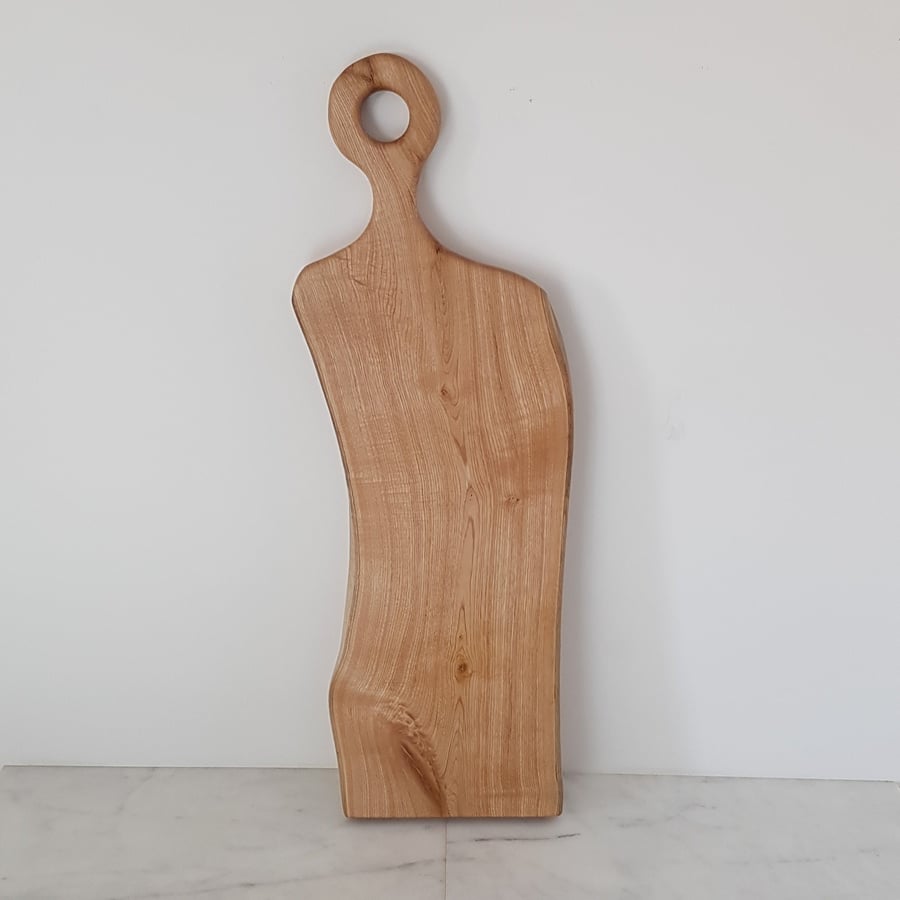 Perfectly Imperfect No160 Live Edge Solid English Ash Large Chopping Board