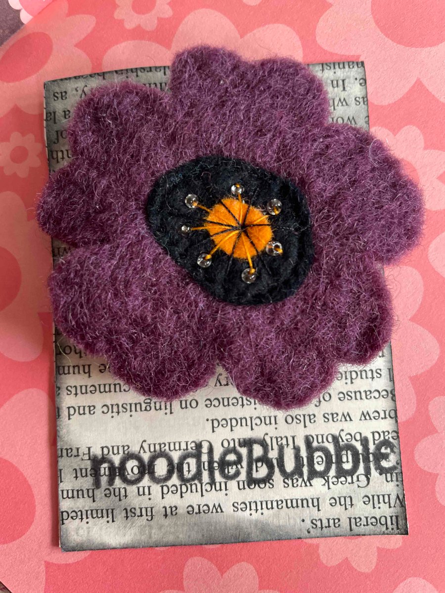 Flower Hair Clip and Brooch Perfectly Imperfect