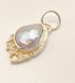 Pearl and Silver Pendant Handmade  - Image 1