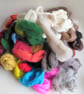 Bargain Bumper Bag of mixed quality wool and fibre for felting (250g) - Image 7
