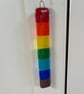 Fused Glass Rainbow  Strip - Image 3
