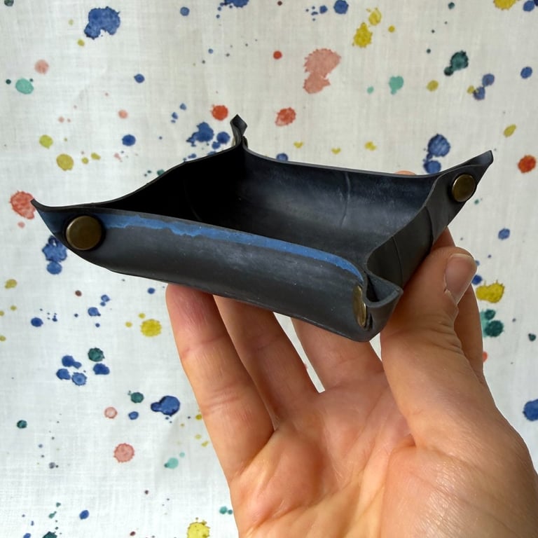 Small Inner Tube Tray - Lucky Dip Stripe Outside - Old Stock - Super Seconds
