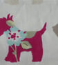 Scottie Dog Print Zipped Purse. Fully Lined with Gusset and Zip Pull. - Image 4
