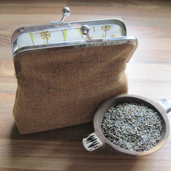 Harris Tweed Clutch Purse