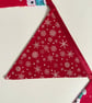Christmas Polar Bear bunting - large - reversible  - Image 4