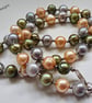 Designer AA Grade Potato Freshwater Pearl Sterling Silver Necklace - Image 3