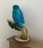 Kingfisher needle felted bird ornament  - Image 3