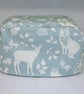 Toaster Cover Deer Fox Dualit 2 Slice Duck Egg Toaster Dust Cover NOT PADDED - Image 1