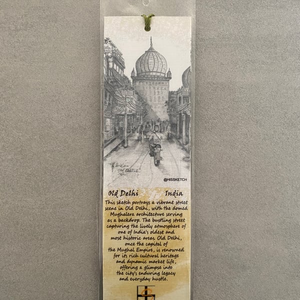 Historic Original Sketch Bookmark