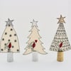 Wool Felt Christmas Trees 