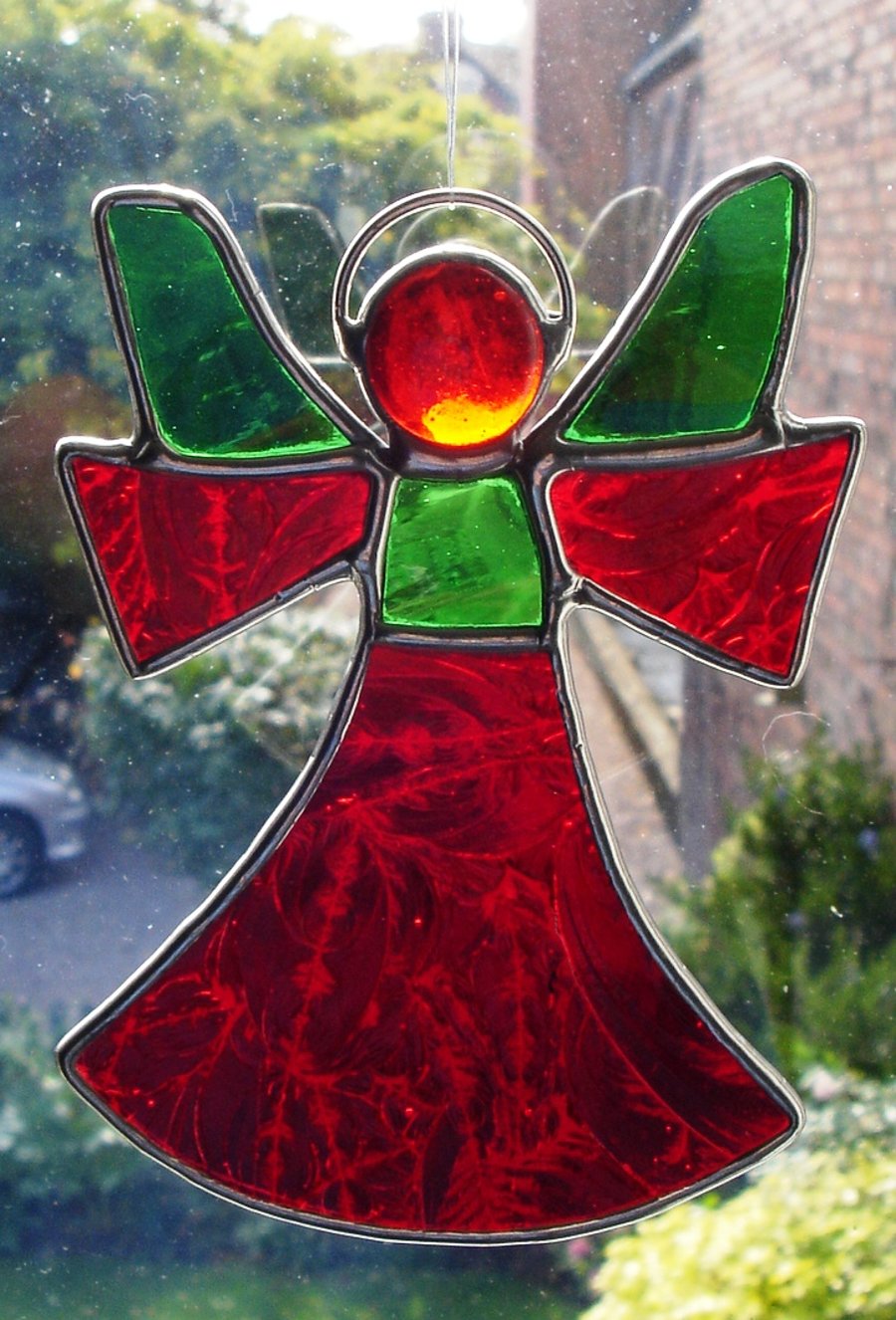 STAINED GLASS ANGEL