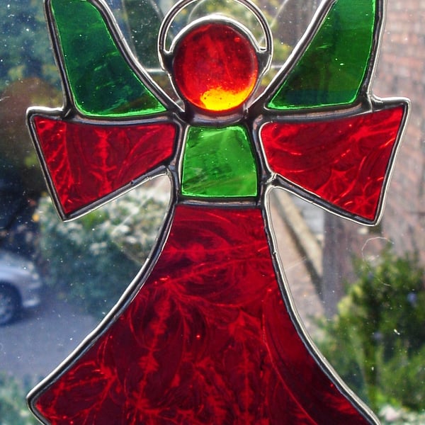STAINED GLASS ANGEL