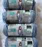 Denim Blue Yarn Oeko Tex Certified Crelendo Nicole Yarn 800G Aran yarn Knitting