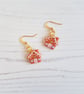 Gingerbread house Modern earrings - Image 2