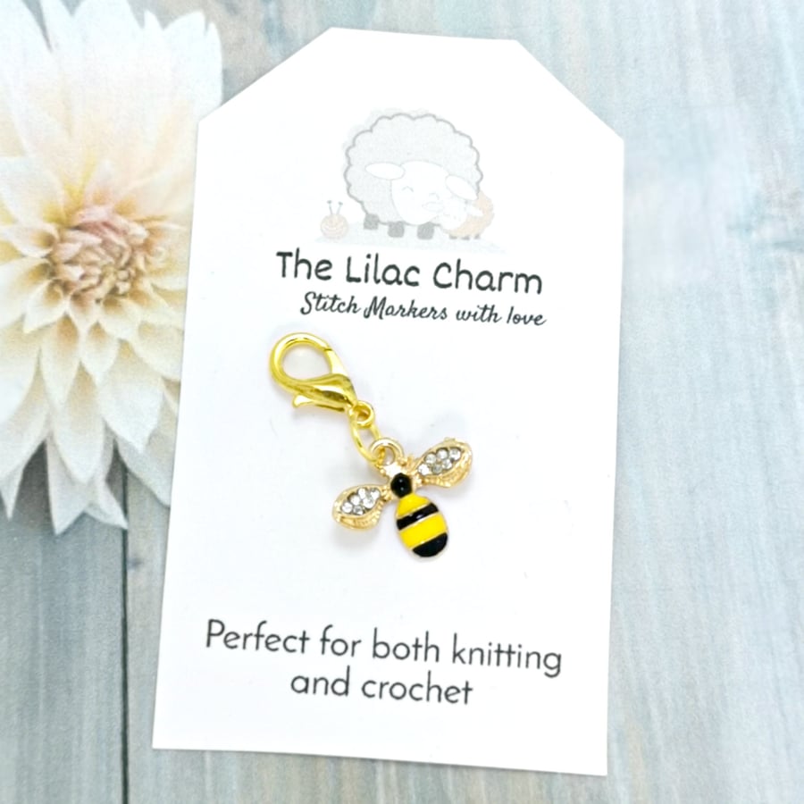 Bee Stitch Markers