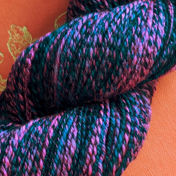 Tokyo Twilight hand spun yarn – 100% Merino