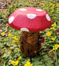 Ladybird on Red Toadstool - Image 1