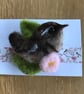 Needle felted bird lovers brooch - Image 3