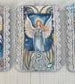 Ephemera - Tag Flip Booklet - Blue Angel by Carolee Crafts PB8 - 0016 - Image 8