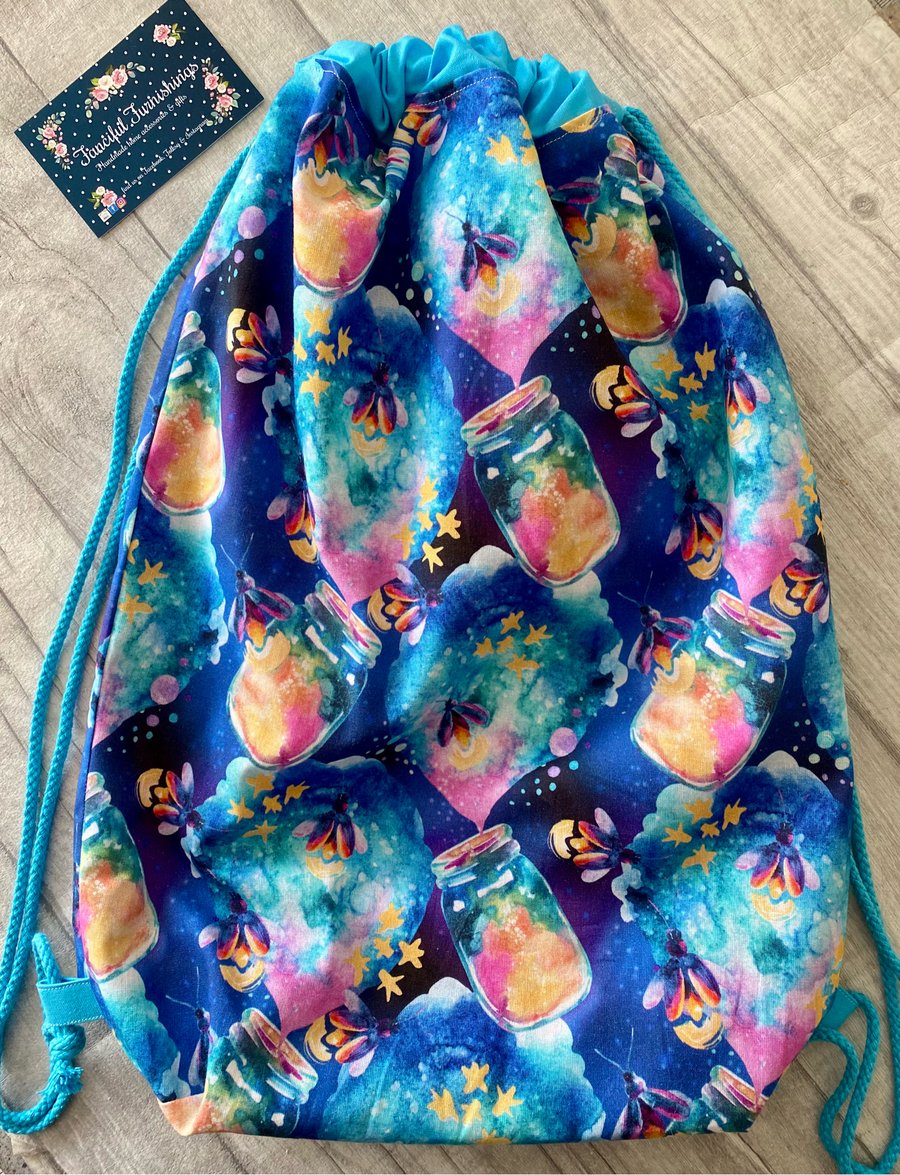 Childs Bag Drawstring Backpack - PERSONALISED FOR FREE