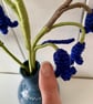 Bluebells,crochet British bluebells.  - Image 9
