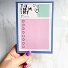 The Happy List Notepad