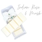 Indian Rose & Musk  Wax Melts UK  50G  Luxury  Natural  Highly Scented