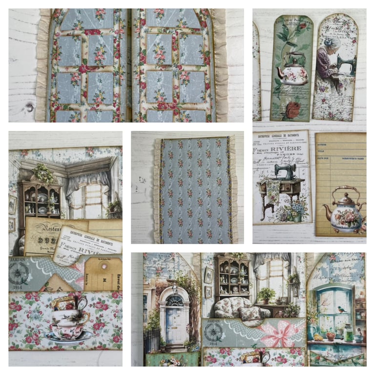 Folio - Vintage Memories by Carolee Crafts  PB9 - 0002