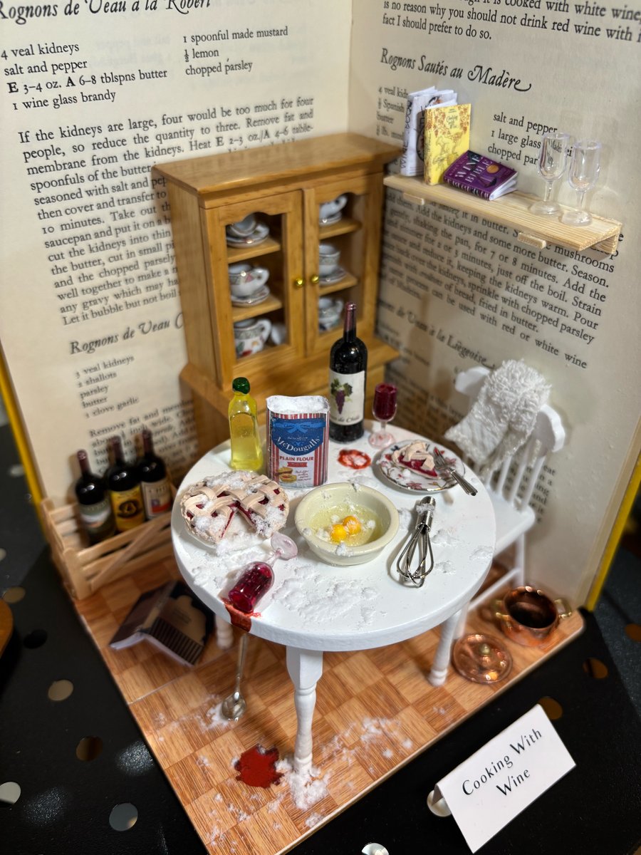 Cooking With Wine Book Nook