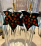 Stunning Green and Bronze Polymer Clay Leaf Earrings - Image 7