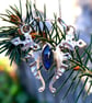 Handmade art silver pendant with labradorite stone - Image 5
