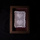 Framed Crochet Piece