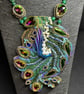 Peacock Bead Embroidery - Image 9