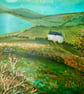 Lake View Cottage, original acrylic painting - Image 5