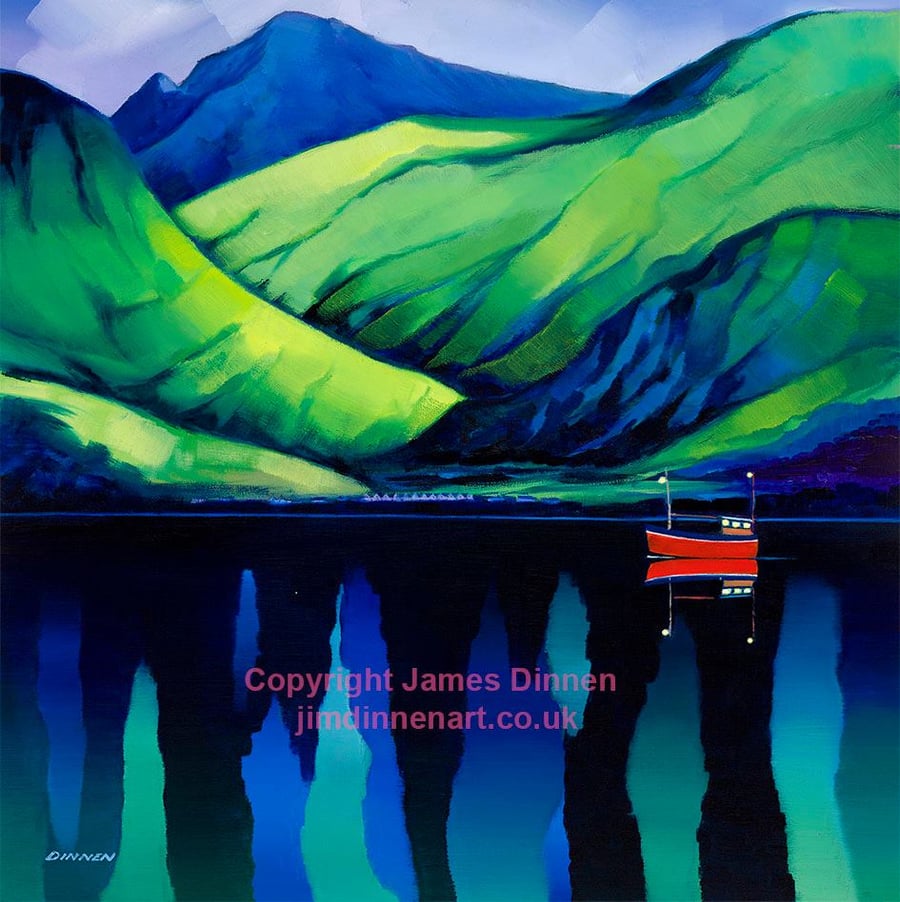 Catacol Bay Arran (Free UK Postage)