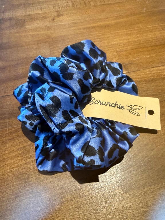 Pair of Animal Print Scrunchies