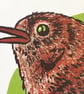 Wren, 4-colour screen print - Image 3