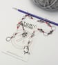 The Robin & The Birdhouse - Silver Numbered Knitting Chain Row Counter - Image 8