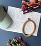 Stick and Stitch Blank Number Templates - Image 3