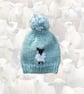 Knitting Pattern - Chunky Sheep Hat and Scarf (digital pattern) - Image 3