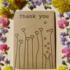 Thank you Bunny greetings card